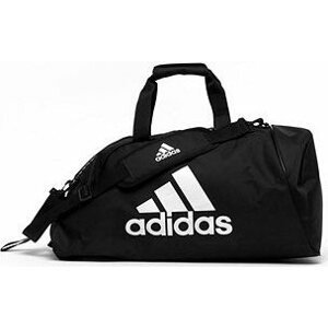 Adidas 2 in 1 Bag Polyester Combat Sport čierna/biela