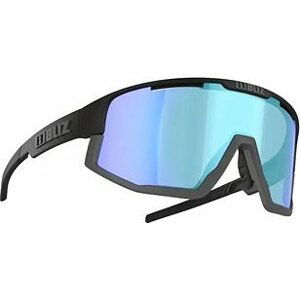 Bliz FUSION NANO OPTICS Matt Black Nordic Light Coral – Orange w Blue multi Cat.1