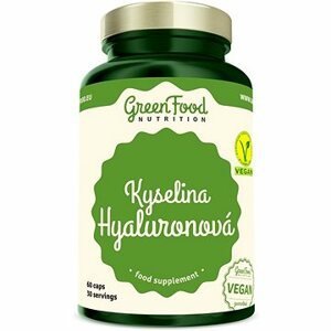 GreenFood Nutrition Kyselina Hyalurónová 60cps