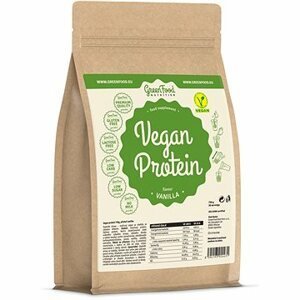GreenFood Nutrition Vegan protein príchuť vanilka 750 g
