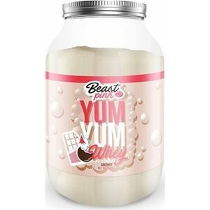 BeastPink Yum Yum Whey Proteín 1000 g, white chocolate coconut