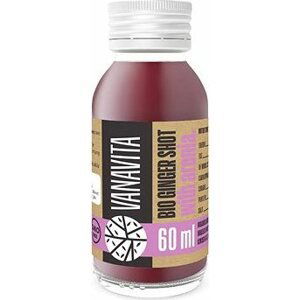 VanaVita Bio Ginger shot with aronia, 60 ml