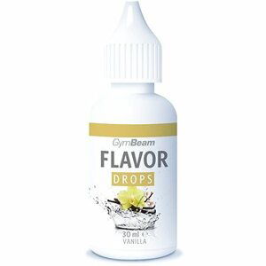 GymBeam Flavor Drops 30 ml, vanilka