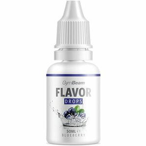 GymBeam Flavor Drops 30 ml, čučoriedky