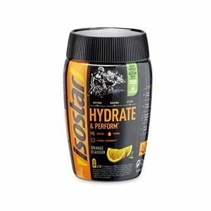 Isostar 400 g powder hydrate & perform, pomaranč