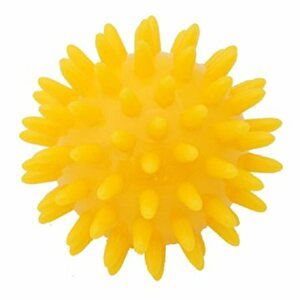 Kine-MAX Pro-Hedgehog Massage Ball – žlutá