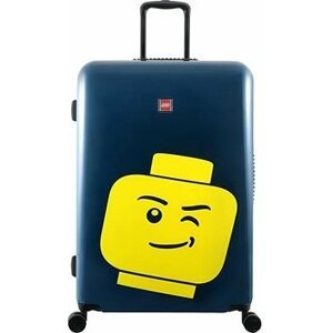 LEGO Luggage ColourBox Minifigure Head 28" – Námornícka modrá