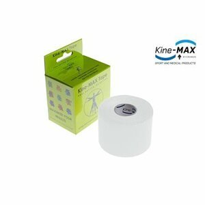 Kine-MAX SuperPro Rayon kinesiology tape biely