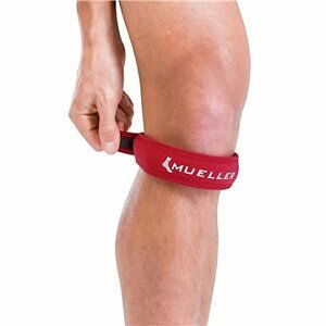 Mueller Jumper's Knee Strap Red červená