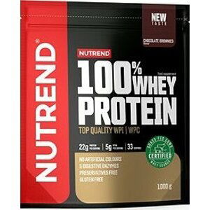 Nutrend 100% Whey Protein 1000 g, čokoládové brownies