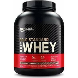 Optimum Nutrition Protein 100 % Whey Gold Standard 2267 g, mliečna čokoláda