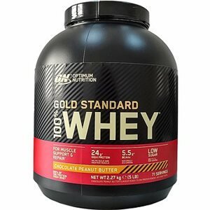 Optimum Nutrition Protein 100 % Whey Gold Standard 2267 g, arašidové maslo