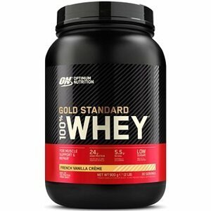 Optimum Nutrition Proteín 100 % Whey Gold Standard 910 g, francúzsky vanilkový krém