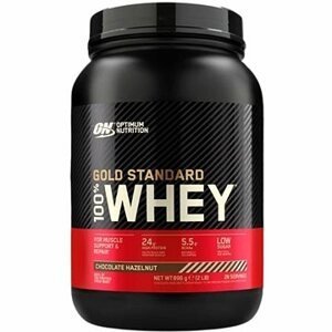Optimum Nutrition Proteín 100 % Whey Gold Standard 910 g, lieskový oriešok