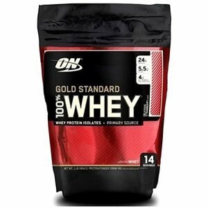Optimum Nutrition 100 % Whey Gold Standard 450 g, Delicious Strawberry