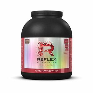 Reflex Nutrition, 100 % Native Whey 1800 g, čokoláda