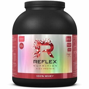 Reflex 100 % Whey Protein 2000 g, jahoda a malina