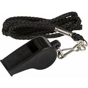 Select Referees whistle plastic w/Lanyard