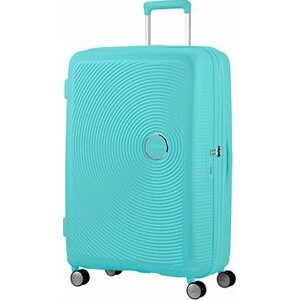 American Tourister Soundbox Spinner 77 EXP Poolside Blue