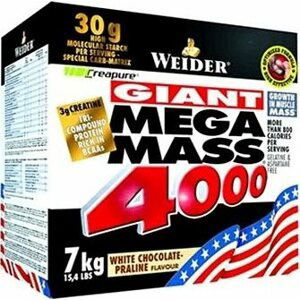 Weider Mega Mass 4000 čokoláda 7 kg