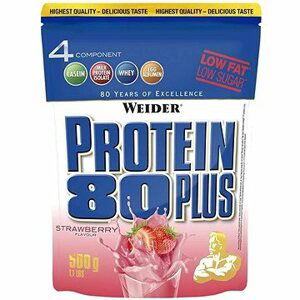 Weider Protein 80 Plus jahoda 500 g