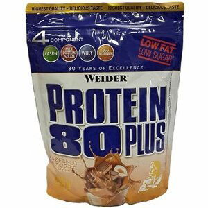 Weider Protein 80 Plus oříšek-nugát 500g