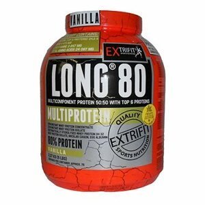 Extrifit Long 80 Multiprotein 2,27 kg vanilla