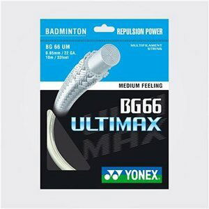 Yonex BG 66, ULTIMAX, 0,65 mm, 10 m, METALLIC WHITE