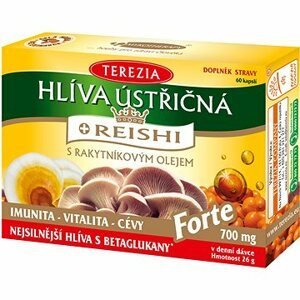 TEREZIA Hliva ustricová s REISHI FORTE 60 kapsúl