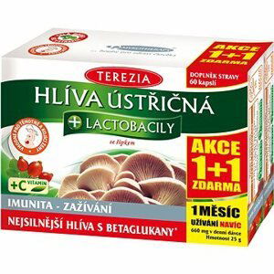 TEREZIA Hliva + lactobacily 60 + 60 kapsúl