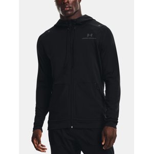 Under Armour Sweatshirt Rush All Purpose FZ HD-BLK - Mens