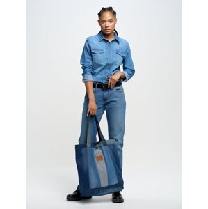 Big Star Woman's Shirt Shirt 141814  Denim-239