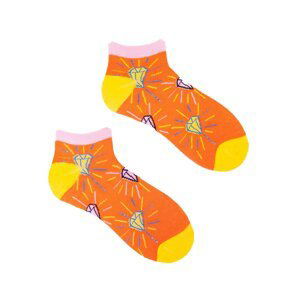 Yoclub Unisex's Ankle Funny Cotton Socks Patterns Colours SKS-0086U-B600