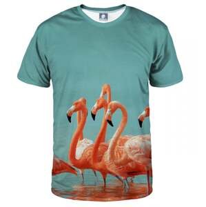 Aloha From Deer Unisex's Flamingos T-Shirt TSH AFD125