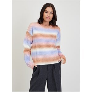 Blue-pink Ladies Striped Sweater Tom Tailor Denim - Women