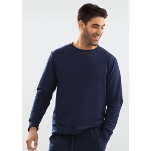 DKaren Man's Sweatshirt Justin Navy Blue