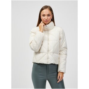 Cream quilted jacket JDY Levi - Women
