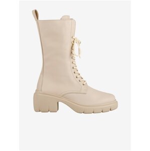 Beige Women's Leather Boots Högl Louise - Women