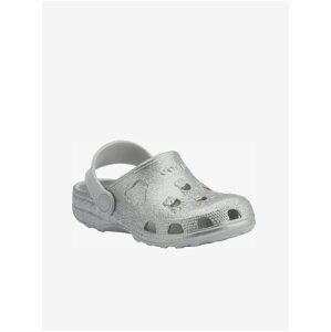 Gray Girls' Slippers Coqui Little Frog - Girls