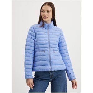 Blue Ladies Quilted Jacket ONLY Madeline - Women