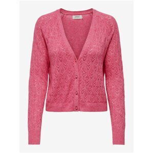 Pink Womens Cardigan ONLY Alvi - Ladies