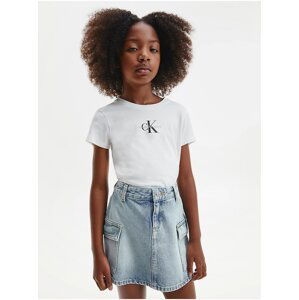 White girls' T-shirt Calvin Klein Jeans - Girls