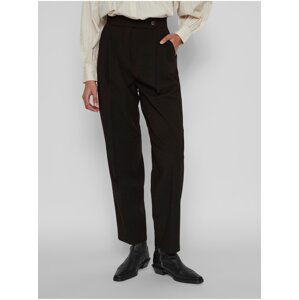 VILA Clory Black Women's Trousers - Women