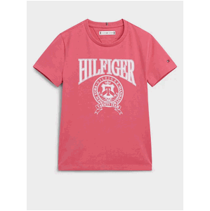 Pink Girls' T-Shirt Tommy Hilfiger - Girls