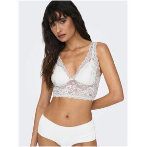 Cream Women Lace Bra ONLY - Women