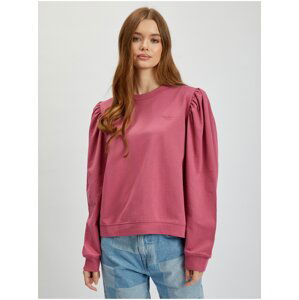 Dark pink Womens Sweatshirt Pepe Jeans Laetitia - Women