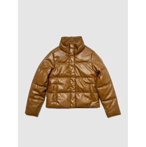 GAP Artificial Leather Quilted Jacket - Women