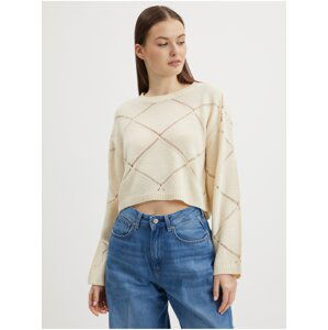 Cream Women's Sweater Noisy May June - Women