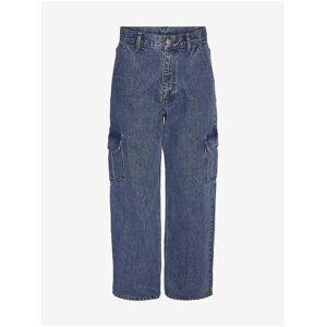 Dark Blue Wide Jeans Noisy May Alexa - Women