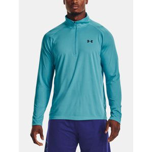 Men's T-Shirt Under Armour UA Tech 2.0 1/2 Zip-BLU M